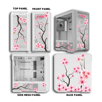 Cherry Blossom Printed Panels Vyral