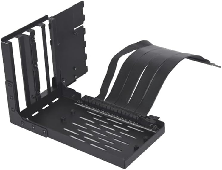 Lian Li Universal 4- Slots Vertical GPU kit (with Gen 4 Riser) White & Black Vyral