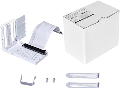 Lian Li Universal 4- Slots Vertical GPU kit (with Gen 4 Riser) White & Black Vyral