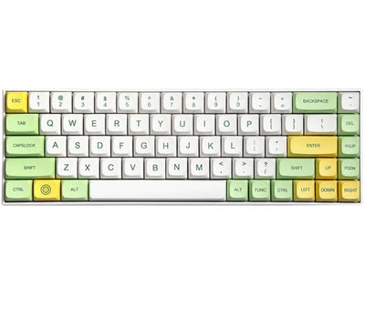 139 Key Lemon Lime Keycap Set Vyral