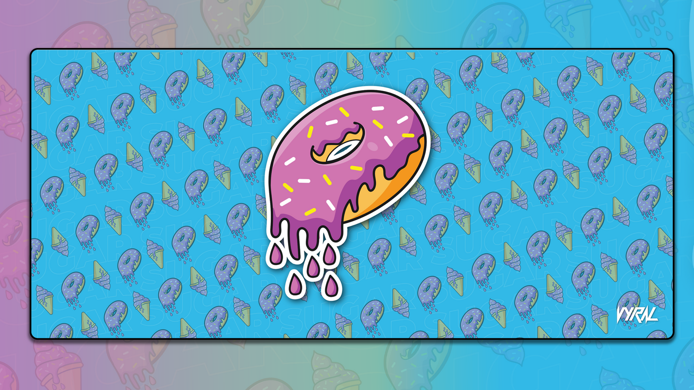 "Donut" XXL MOUSEPAD V Y R A L
