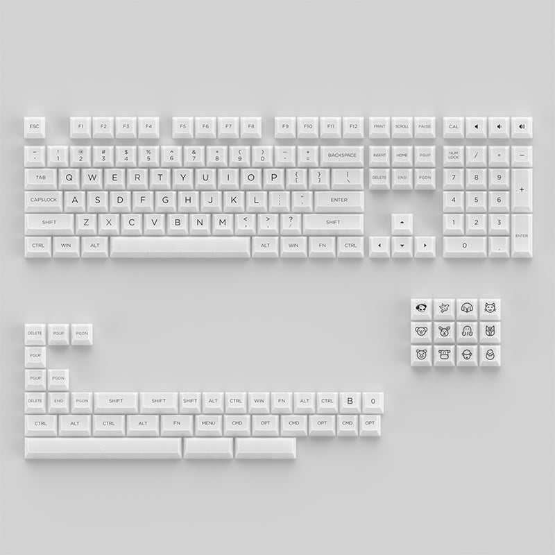 Akko Clear Keycaps Set V2 Vyral