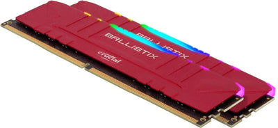 Crucial Ballistix 16GB Kit (2 x 8GB) DDR4-3200 Desktop Gaming Memory (Black) Vyral