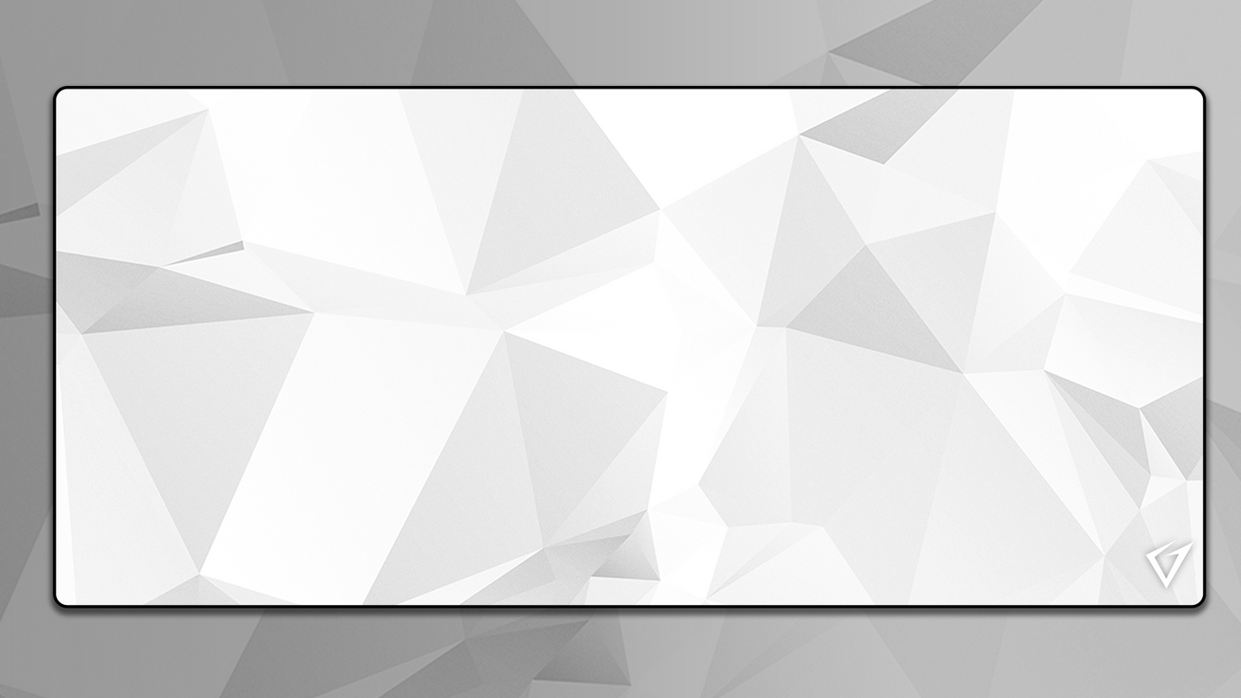 "WHITE FROST" XXL MOUSEPAD Vyral