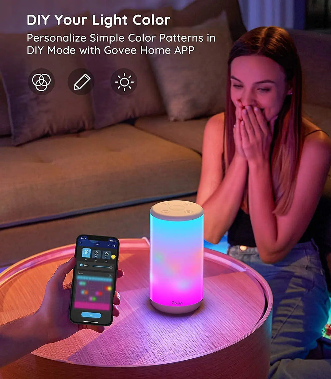 Govee smart table lamp discount