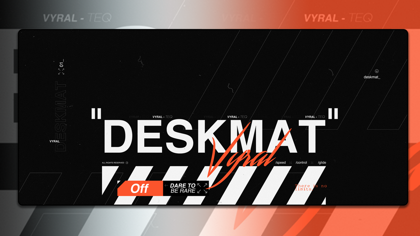 "Off-Vyral Deskmat" V Y R A L