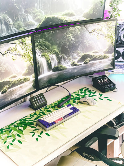 "Plant Tranquility" XXL MOUSEPAD V Y R A L