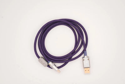 Purple Straight Cables Type C USB for Keyboard Vyral