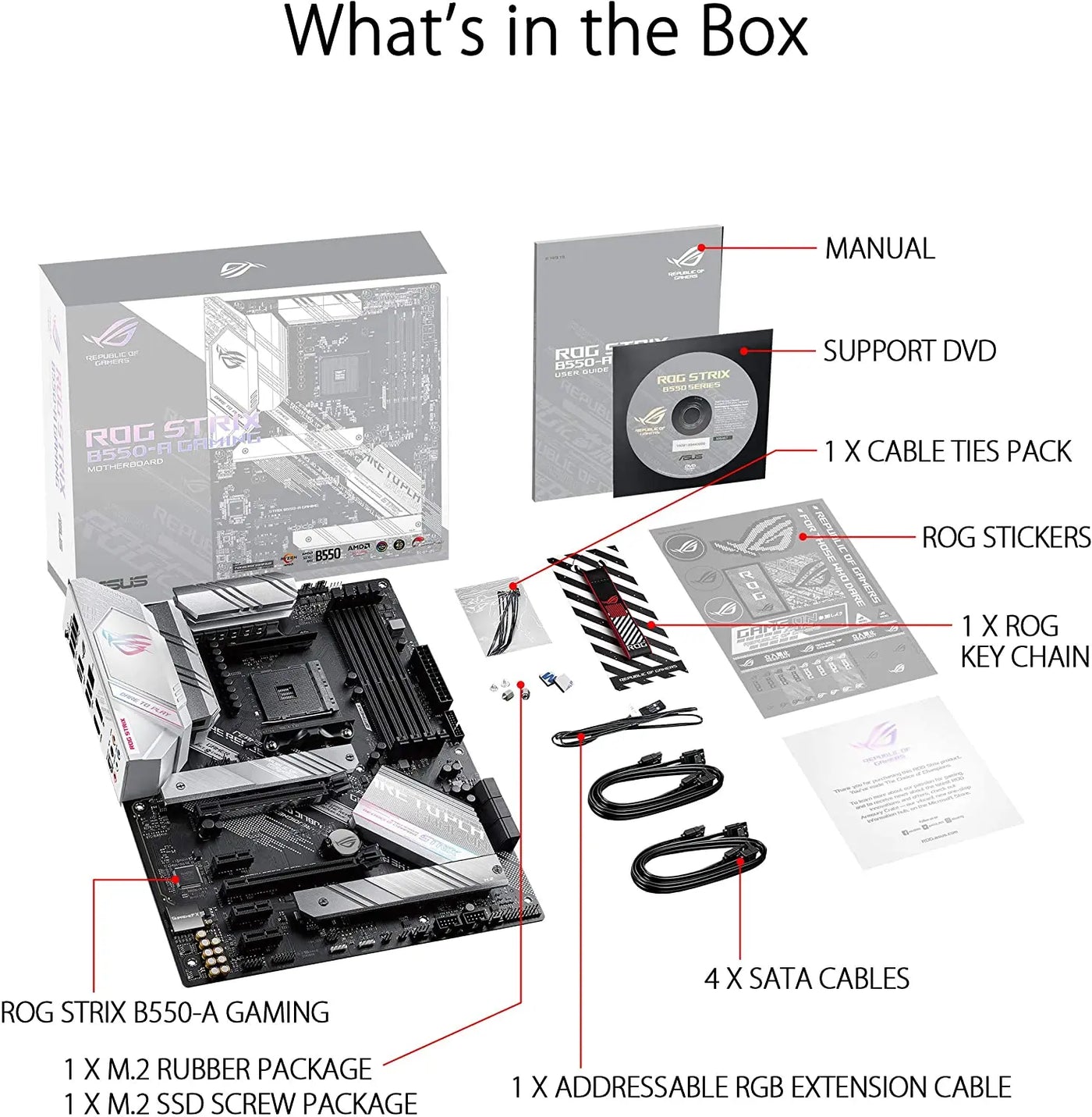 Rog Strix B550-A Motherboard Vyral