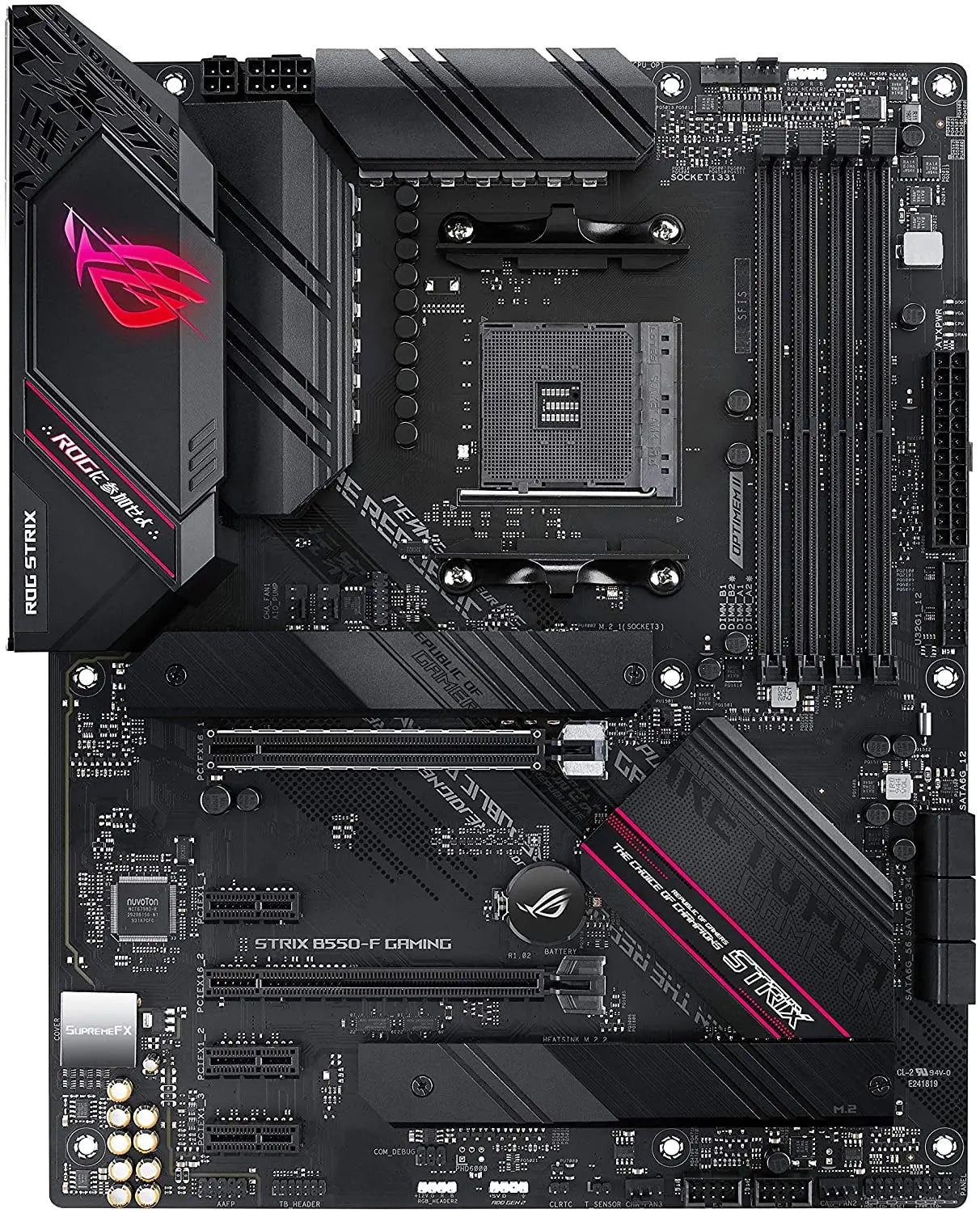 Rog Strix B550F Gaming Motherboard Vyral