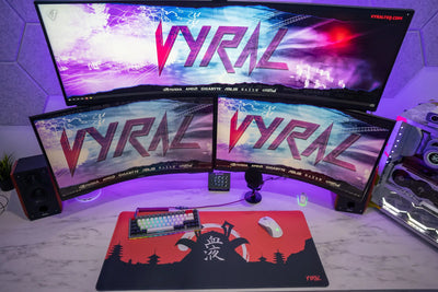 "SAMURAI" XXL MOUSEPAD V Y R A L
