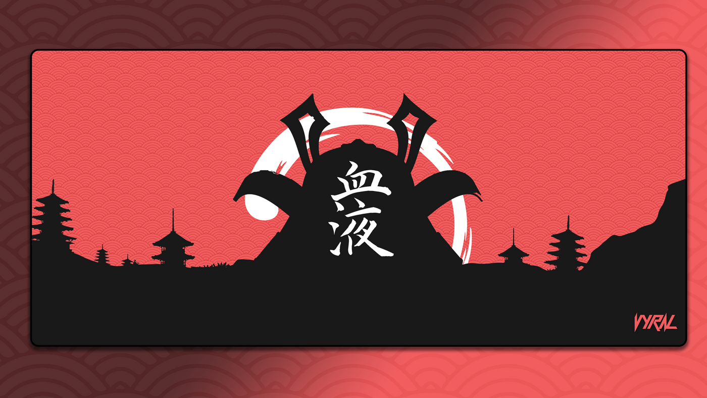 "SAMURAI" XXL MOUSEPAD V Y R A L
