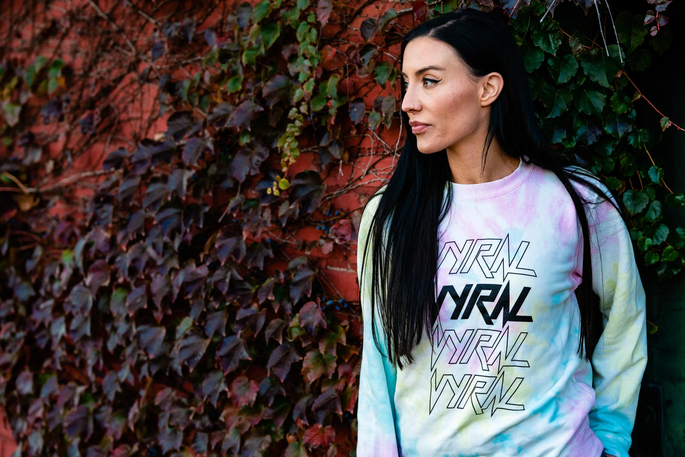 Vyral Crewneck Sweatshirt - Cotton Candy Vyral