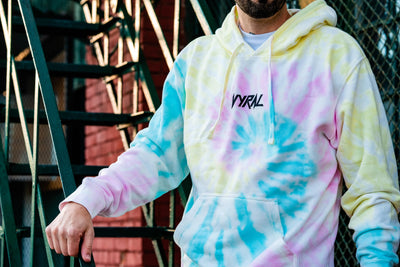 Vyral Hoodie - Tie-dye Swirl Vyral