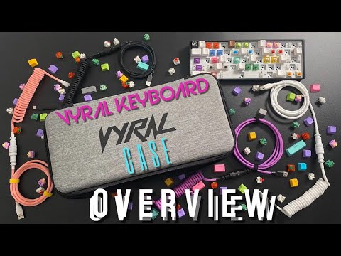 VYRAL Hard Keyboard Carrying Case